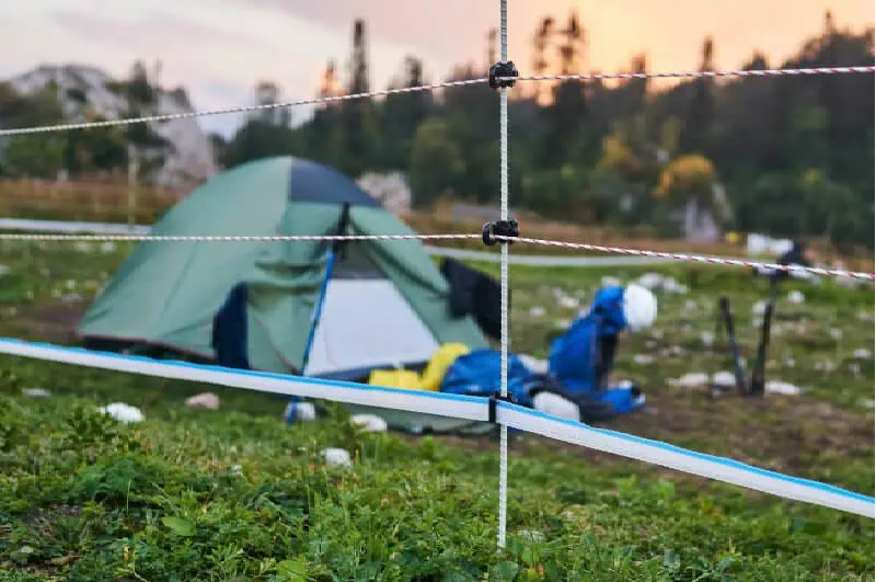 فنس الکتریکی پرتابل برای جلوگیری از ورود حیوانات وحشی